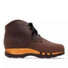 adam - clogs herren ankle boot stiefel gefüttert. winterstiefelette herren clogs, gefütterte holzclogs. woody holzschuhe gefüttert. winter schuhe holzclog, holzschuhe, woody schuhe, holz schuhe, holzclogs fell kaufen, farbe: caffe (dunkelbraun)