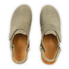 cornelia, farbe: sand_clogs damen, arbeitsschuh mit biegsamer nachhaltiger weidenholzsohle, holzclogs woody, woody schuhe, woody shoes, handgemachte holzschuhe aus österreich, kärnten