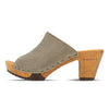 elly, farbe: sand_clogs pantolette damen mit absatz mit biegsamer nachhaltiger weidenholzsohle, holzclogs woody, woody schuhe, woody shoes, handgemachte holzschuhe aus österreich, kärnten