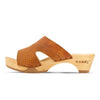 fiona-farbe: safor (braun), pantoletten clogs damen mit biegsamer nachhaltiger Holzsohle,holzclogs woody, woody schuhe, woody shoes, handgemachte holzschuhe aus österreich, kärnten