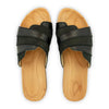 modell-jenny-farbe: nero-schwarz_clogs pantoletten damen mit biegsamer nachhaltiger weidenholzsohle, holzclogs woody, woody schuhe, woody shoes, handgemachte holzschuhe aus österreich, kärnten