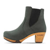 lara-farbe: grigio (dunkelgrau)_clog boots damen mit biegsamer nachhaltiger Weidenholzsohle-holzclogs woody, woody schuhe, woody shoes, handgemachte holzschuhe aus österreich, kärnten