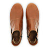 Louis Herrenclogs, Herrenclog von woody Schuhe. Clogs mit biegsamer Holzsohle und Holzfußbett. Herrenclogs, Holzclogs kaufen. Clogs online bestellen, Farbe: Cognac (mittelbraun)