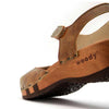 nicole, sandalen clogs damen mit biegsamer nachhaltiger holzsohle, der bestseller, farbe: tabacco-braun, holzclogs woody, woody schuhe, woody shoes, handgemachte holzschuhe aus österreich, kärnten