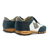 niki, sneakers clogs herren mit biegsamer nachhaltiger holzsohle, der bestseller, farbe: avion-jeans alias blau-grau, holzclogs woody, woody schuhe, woody shoes, handgemachte holzschuhe aus österreich, kärnten