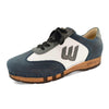 niki, sneakers clogs herren mit biegsamer nachhaltiger holzsohle, der bestseller, farbe: avion-jeans alias blau-grau, holzclogs woody, woody schuhe, woody shoes, handgemachte holzschuhe aus österreich, kärnten