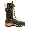 clogs damen ramona fell, farbe: cocco gold - alaska gold. stiefel, winterclog, winterclogs. damenstiefel clogs weiss. damen fellschuhe bestellen, fellclogs, weisse fellstiefel mit holzschuhe, holzclogs fell kaufen.