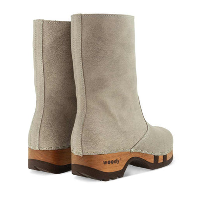 rose, farbe: sabbia (sand), clog schlupfstiefel damen mit biegsamer nachhaltiger holzsohle, holzclogs woody, woody schuhe, woody shoes, handgemachte holzschuhe aus österreich, kärnten