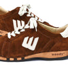 wayne, sneakers clogs herren mit biegsamer nachhaltiger holzsohle, der bestseller, farbe: hazelnut (braun), holzclogs woody, woody schuhe, woody shoes, handgemachte holzschuhe aus österreich, kärnten