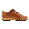 wayne, sneakers clogs herren mit biegsamer nachhaltiger holzsohle, holzclogs woody, woody schuhe, woody shoes, handgemachte holzschuhe aus österreich, kärnten, der bestseller, farbe: cognac (braun)